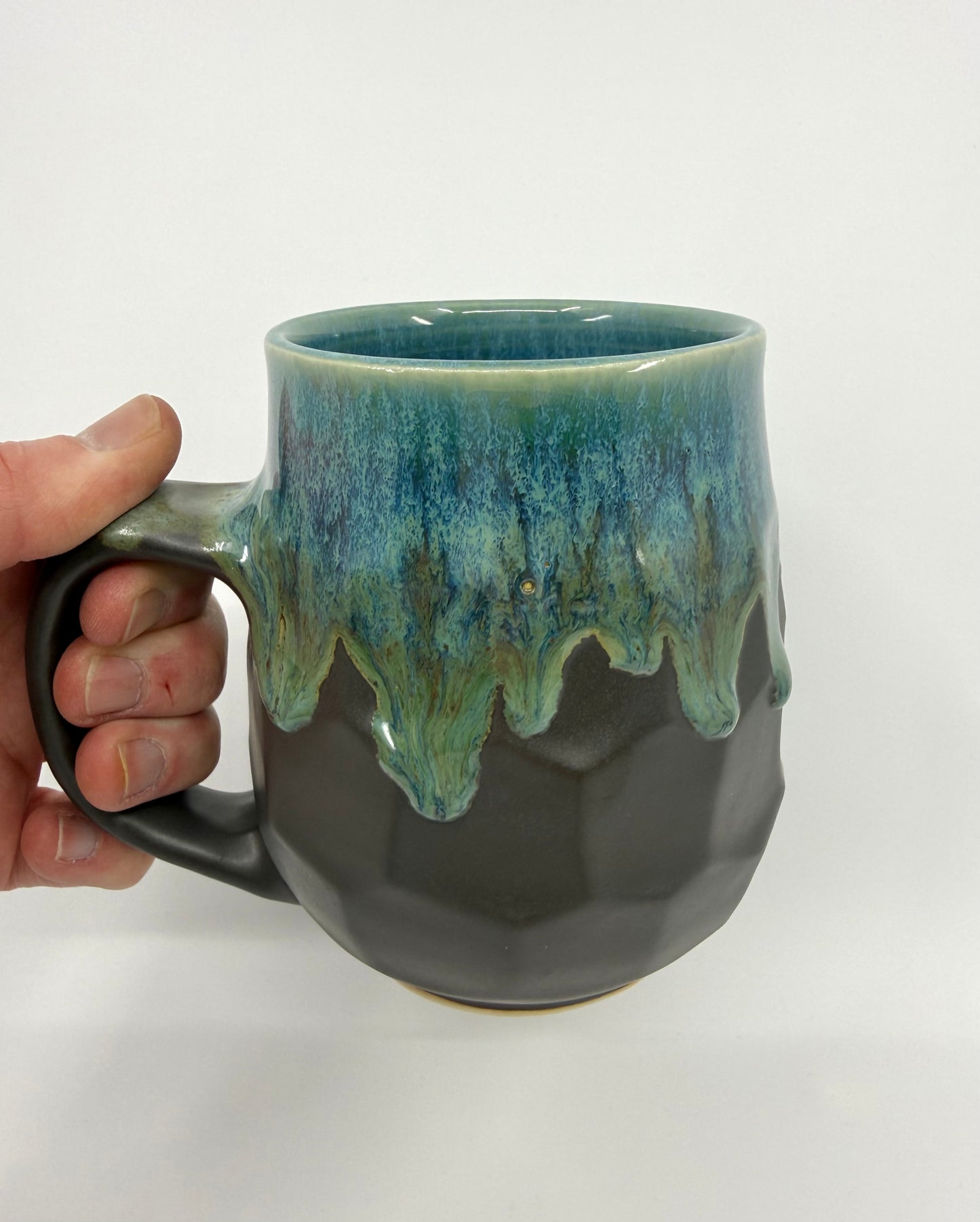 Horizon Faceted Mug