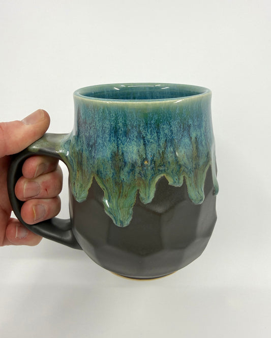 Horizon Faceted Mug