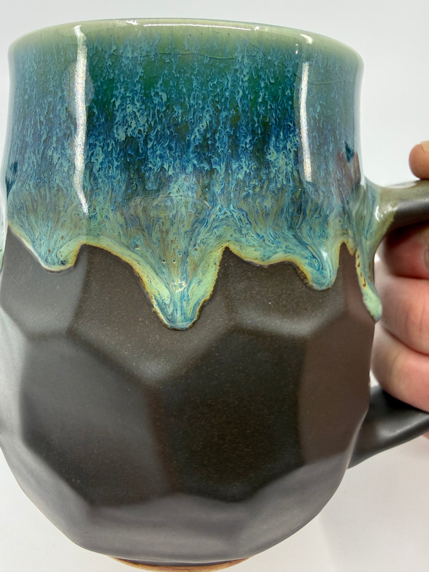 Horizon Faceted Mug