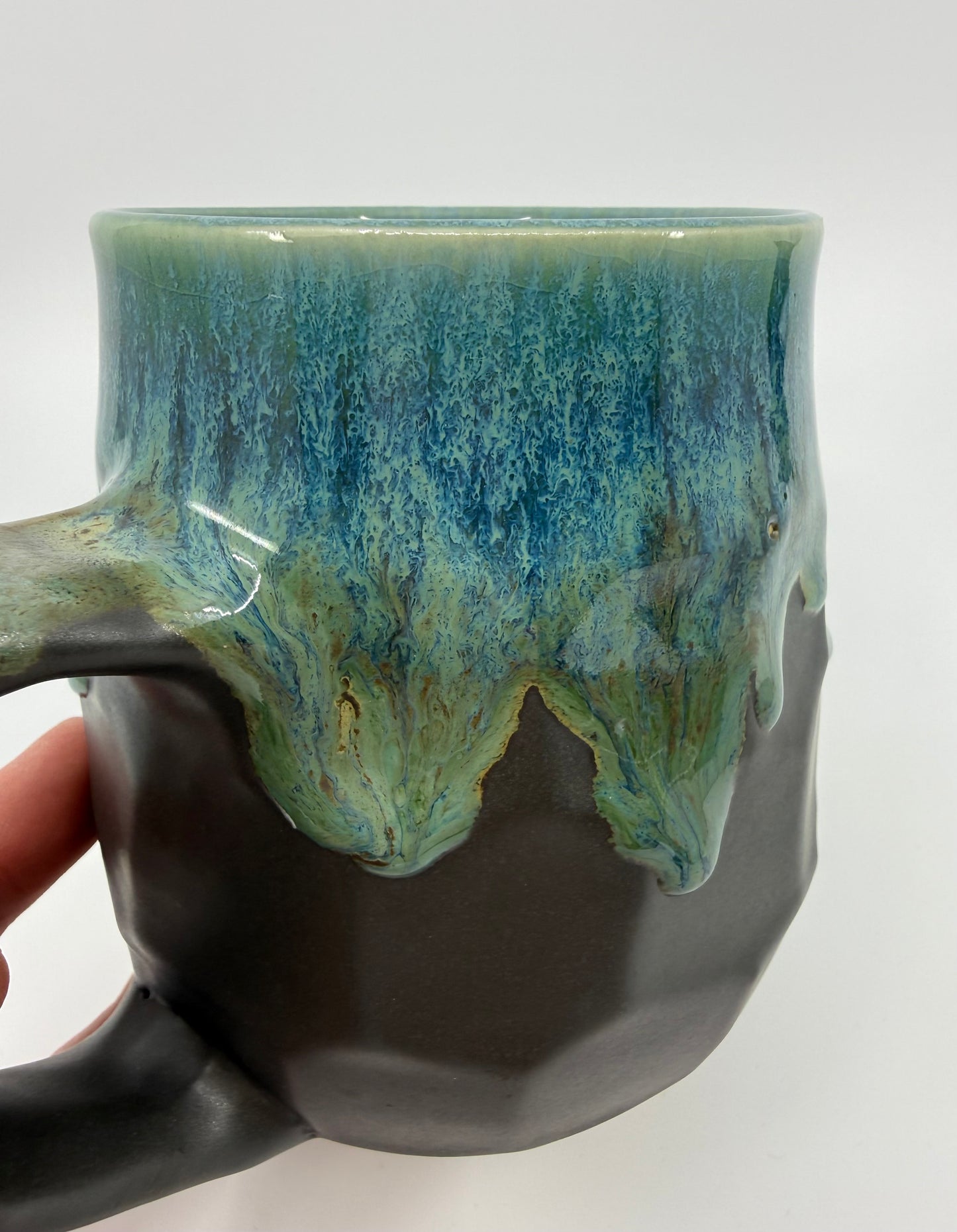 Horizon Faceted Mug