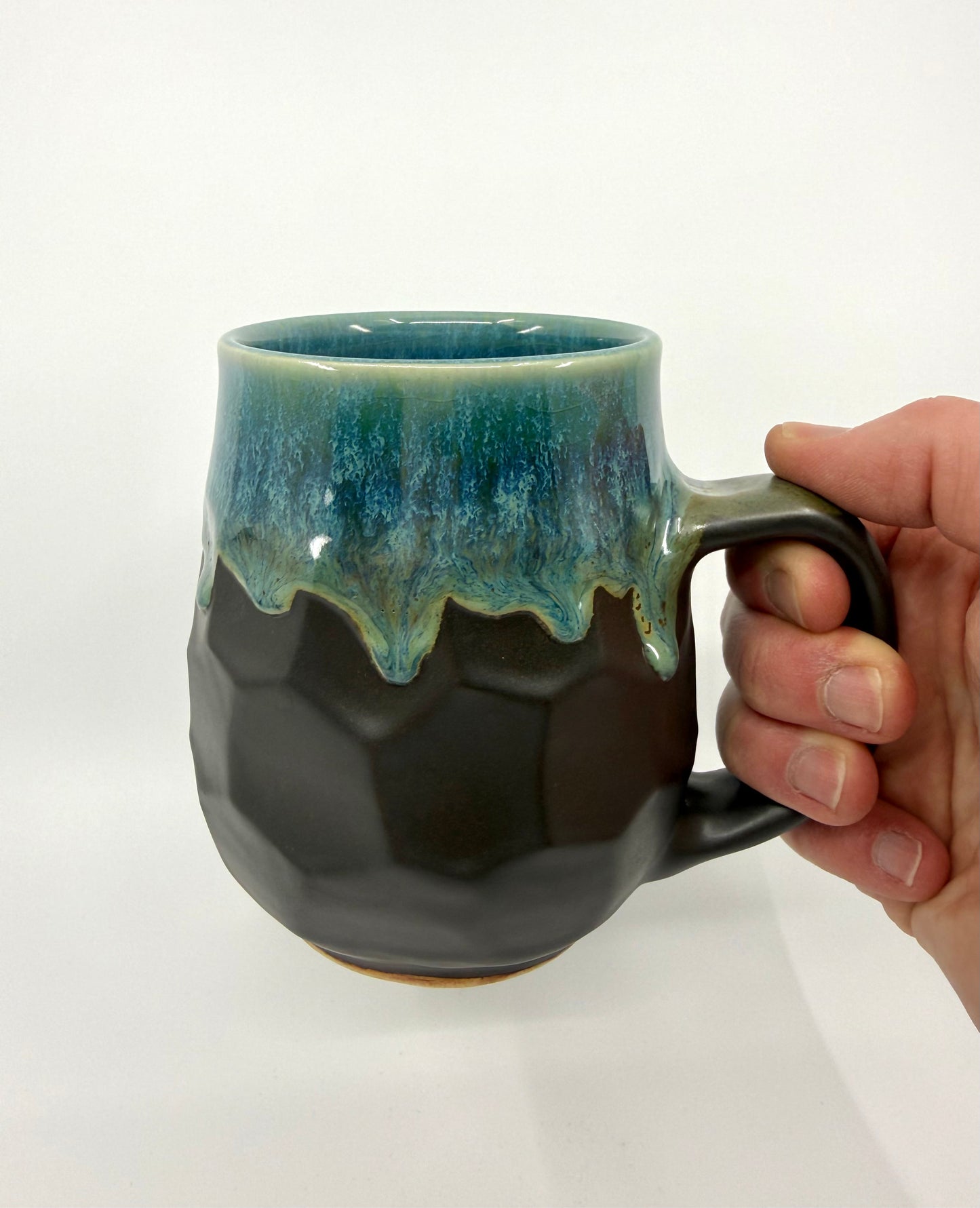 Horizon Faceted Mug
