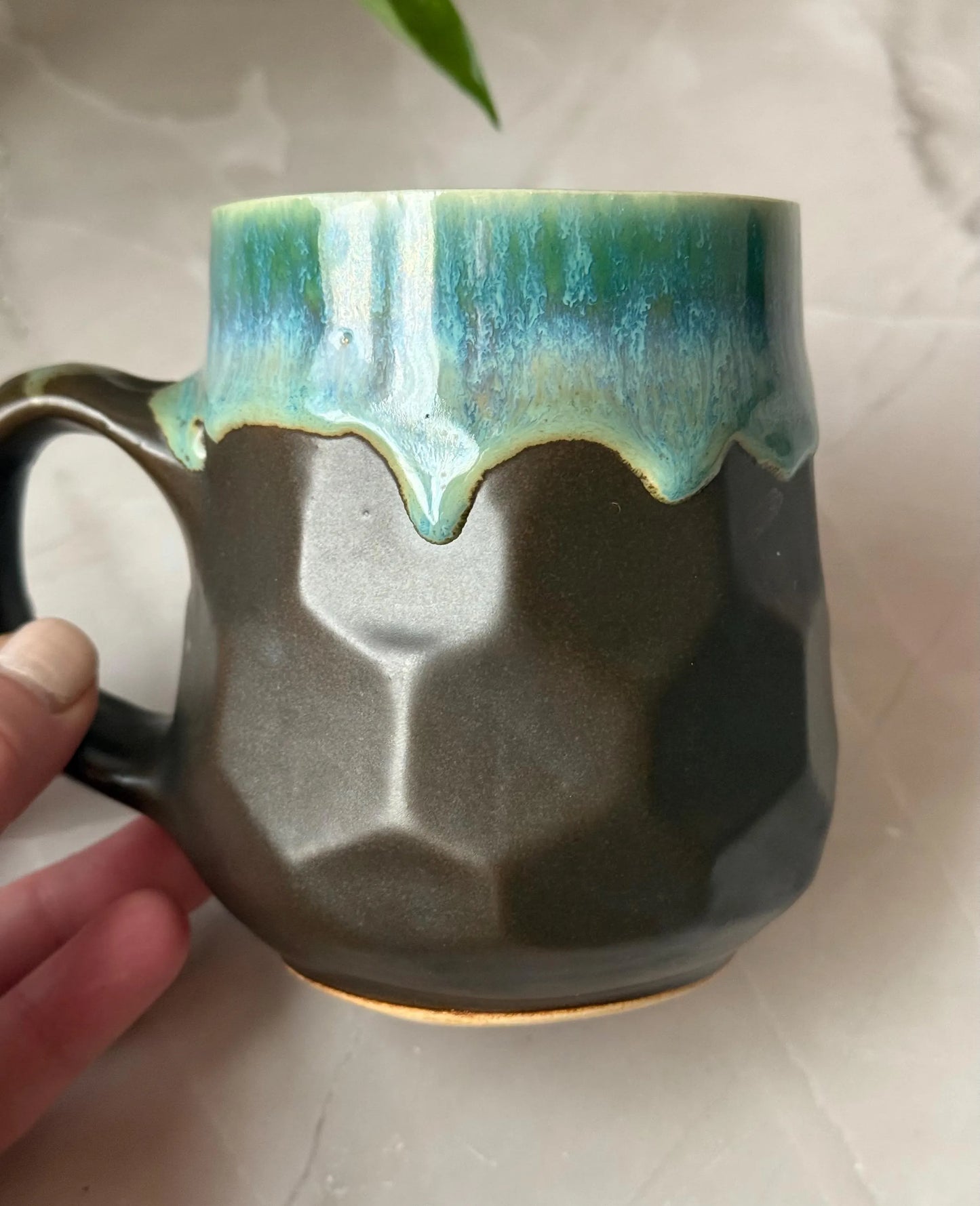 Horizon Faceted Mug